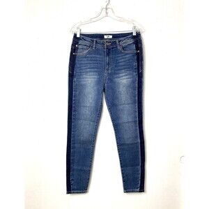 Kensie Blue Jeans Women's Size 8/29 Skinny Denim Pockets Mid Rise Stretch